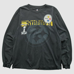 Pittsburgh Steelers NFL 2011 Long Sleeve T-shirt - Charcoal Vintage - Fanatics