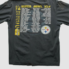 Pittsburgh Steelers NFL 2011 Long Sleeve T-shirt - Charcoal Vintage - Fanatics