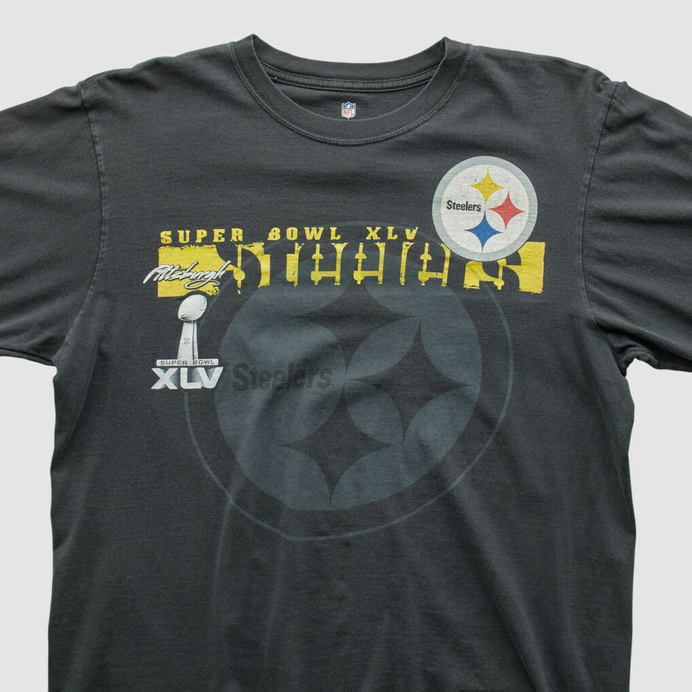 Pittsburgh Steelers NFL 2011 Long Sleeve T-shirt - Charcoal Vintage - Fanatics
