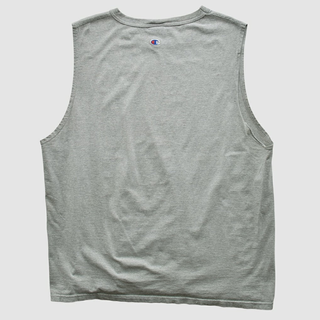 Miami Dolphins Champion 2000s Tank - Heather Gray Vintage - Fanatics