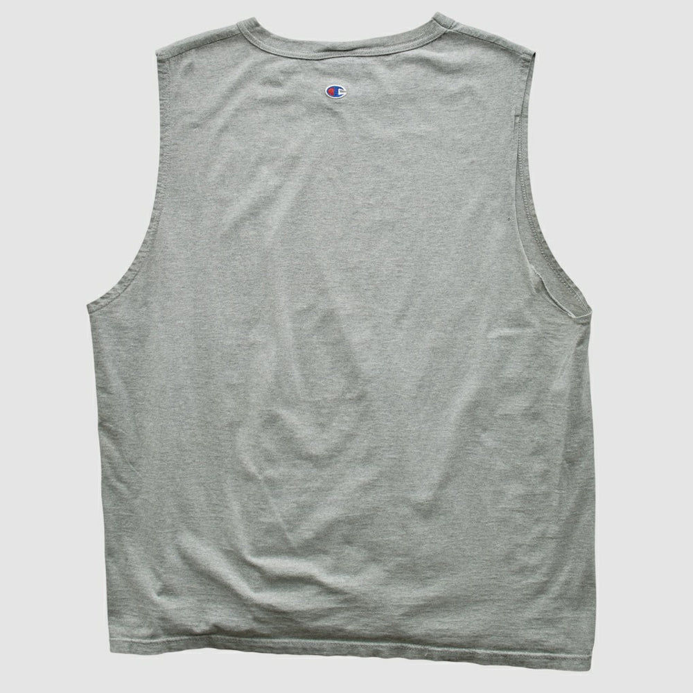 Miami Dolphins Champion 2000s Tank - Heather Gray Vintage - Fanatics