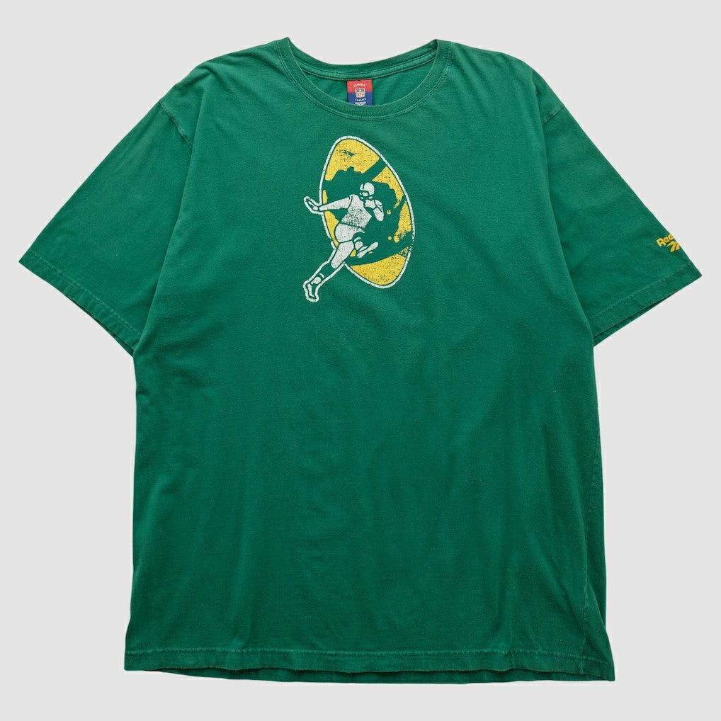 Green Bay Packers Reebok 2000s T-shirt - Green Vintage - Fanatics