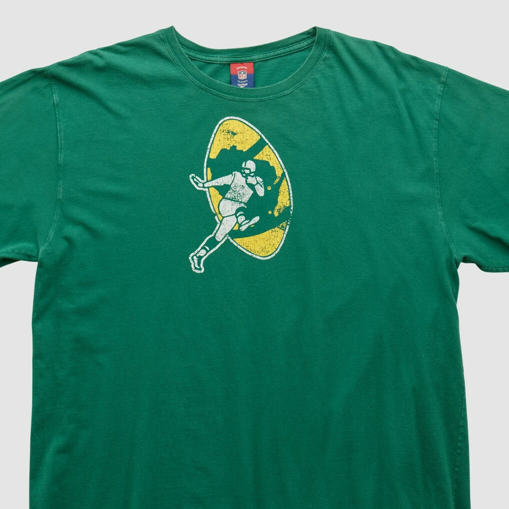 Green Bay Packers Reebok 2000s T-shirt - Green Vintage - Fanatics