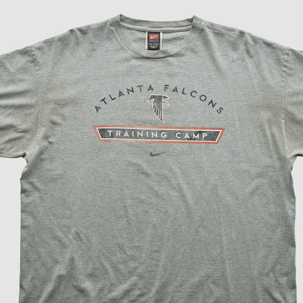 Atlanta Falcons 2000s T-shirt - Heather Gray Vintage - Fanatics
