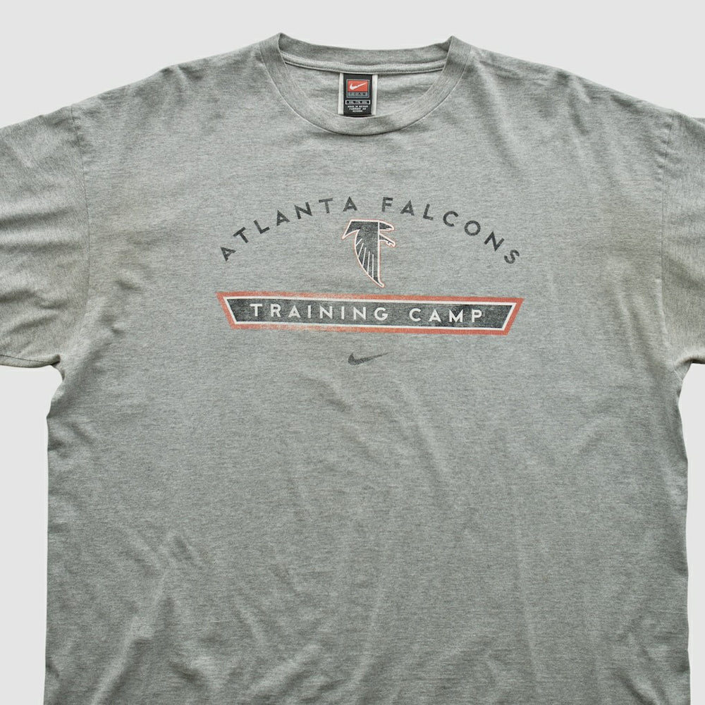 Atlanta Falcons 2000s T-shirt - Heather Gray Vintage - Fanatics