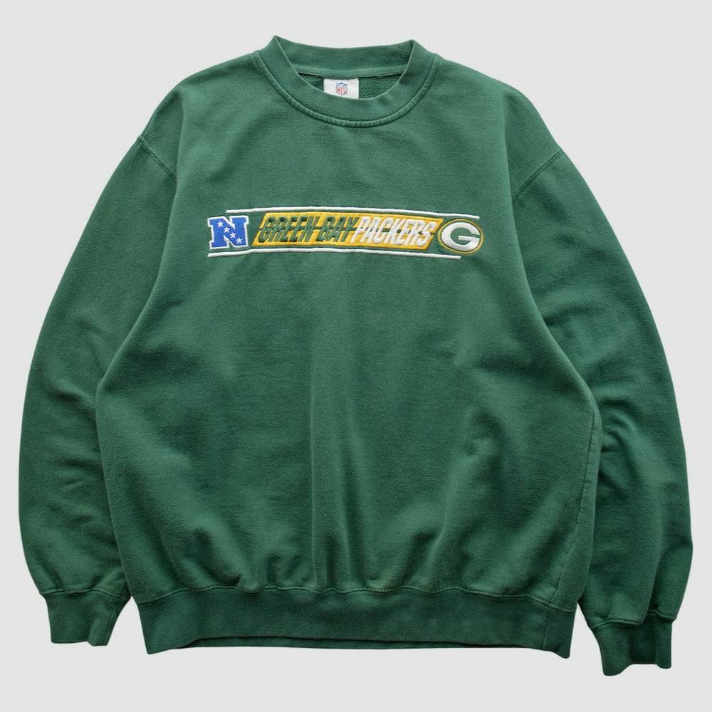 Green Bay Packers NFL 2000s Pullover Sweatshirt - Green Vintage - Fanatics