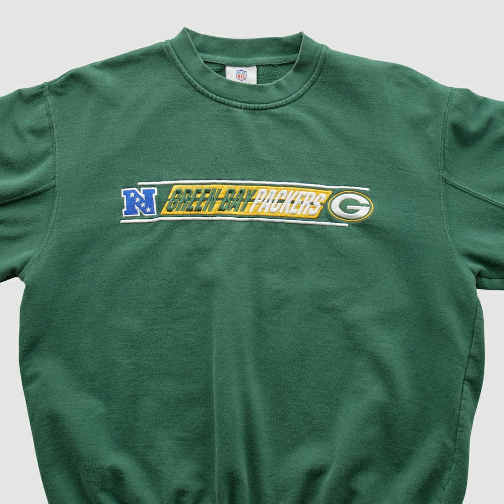 Green Bay Packers NFL 2000s Pullover Sweatshirt - Green Vintage - Fanatics