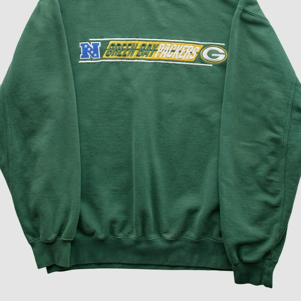 Green Bay Packers NFL 2000s Pullover Sweatshirt - Green Vintage - Fanatics