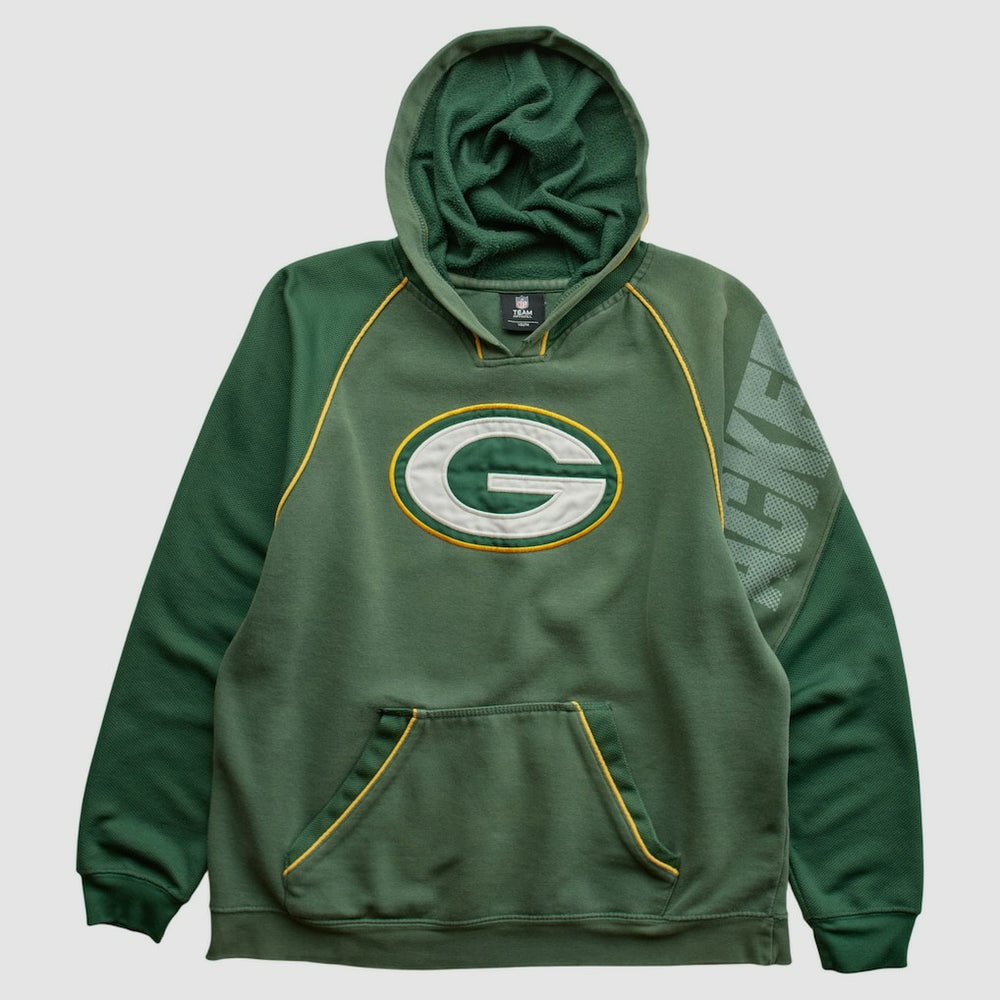 Green Bay Packers NFL 2010s Hooded Pullover Sweatshirt - Green Vintage - Fanatics