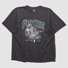 New York Jets Reebok 2000s T-shirt - Black Vintage - Fanatics