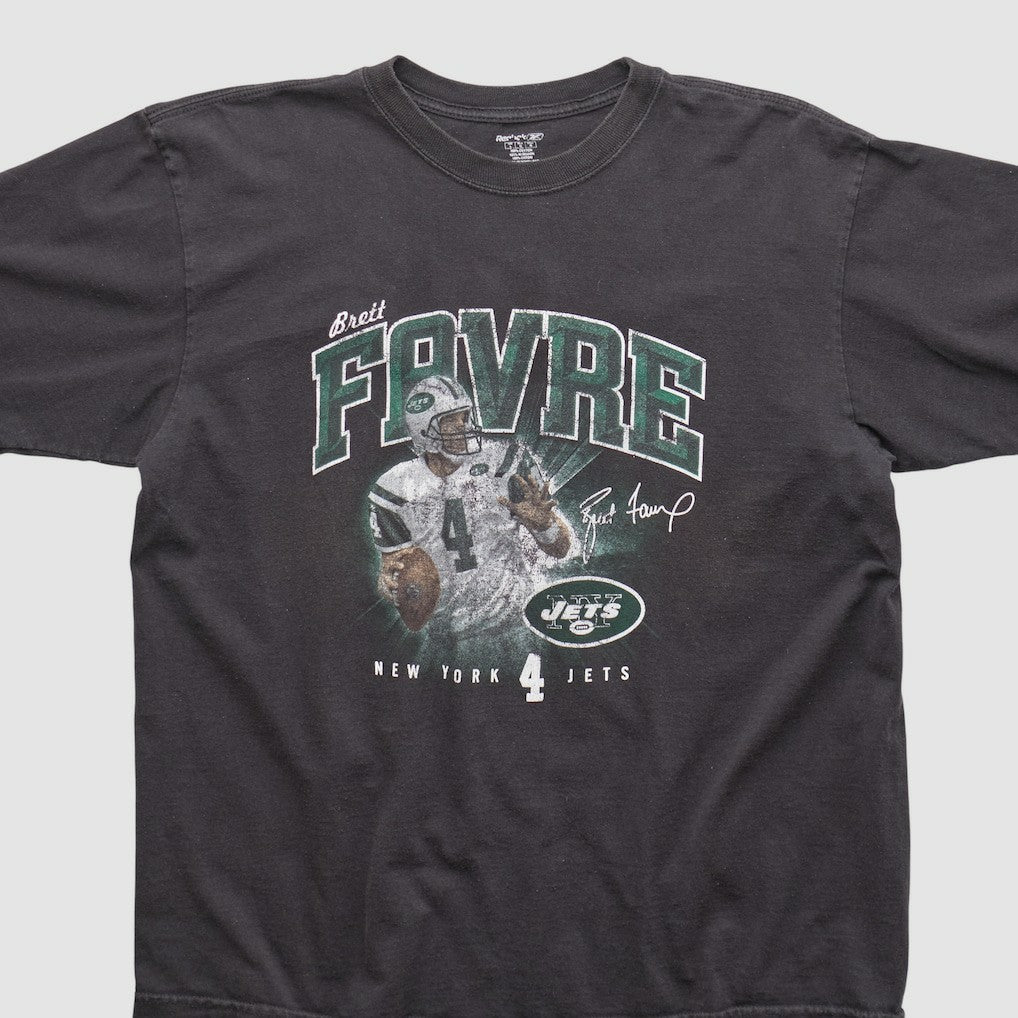 New York Jets Reebok 2000s T-shirt - Black Vintage - Fanatics