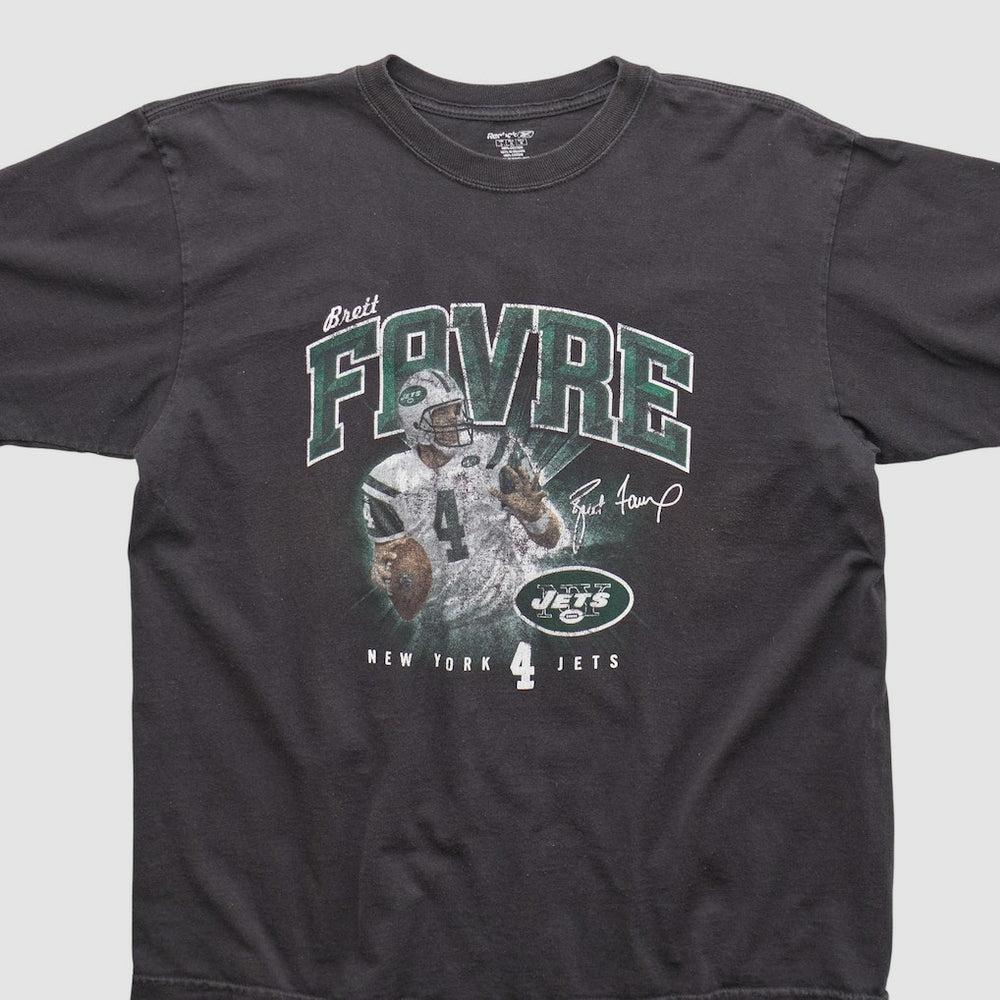New York Jets Reebok 2000s T-shirt - Black Vintage - Fanatics