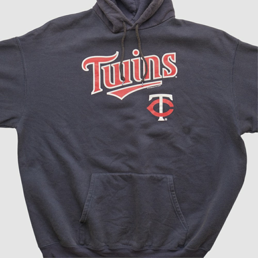 Minnesota Twins MLB 2000s Hooded Pullover Sweatshirt Near Me