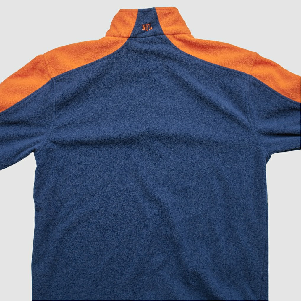Denver Broncos NFL 2000s 1/4 Zip Sweatshirt - Navy Vintage - Fanatics