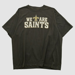 New Orleans Saints Reebok 2000s T-shirt - Black Vintage - Fanatics