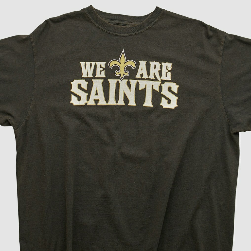 New Orleans Saints Reebok 2000s T-shirt - Black Vintage - Fanatics