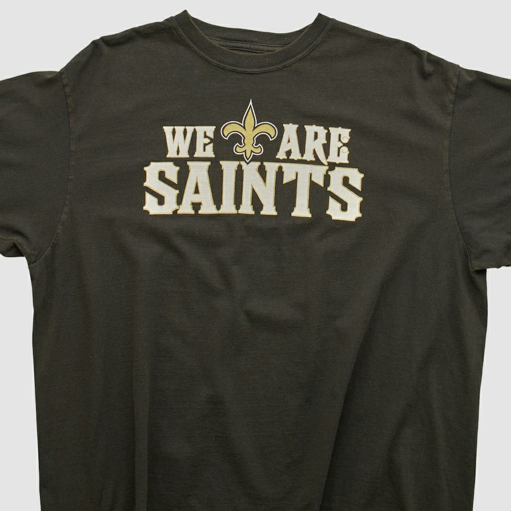 New Orleans Saints Reebok 2000s T-shirt - Black Vintage - Fanatics