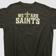 New Orleans Saints Reebok 2000s T-shirt - Black Vintage - Fanatics