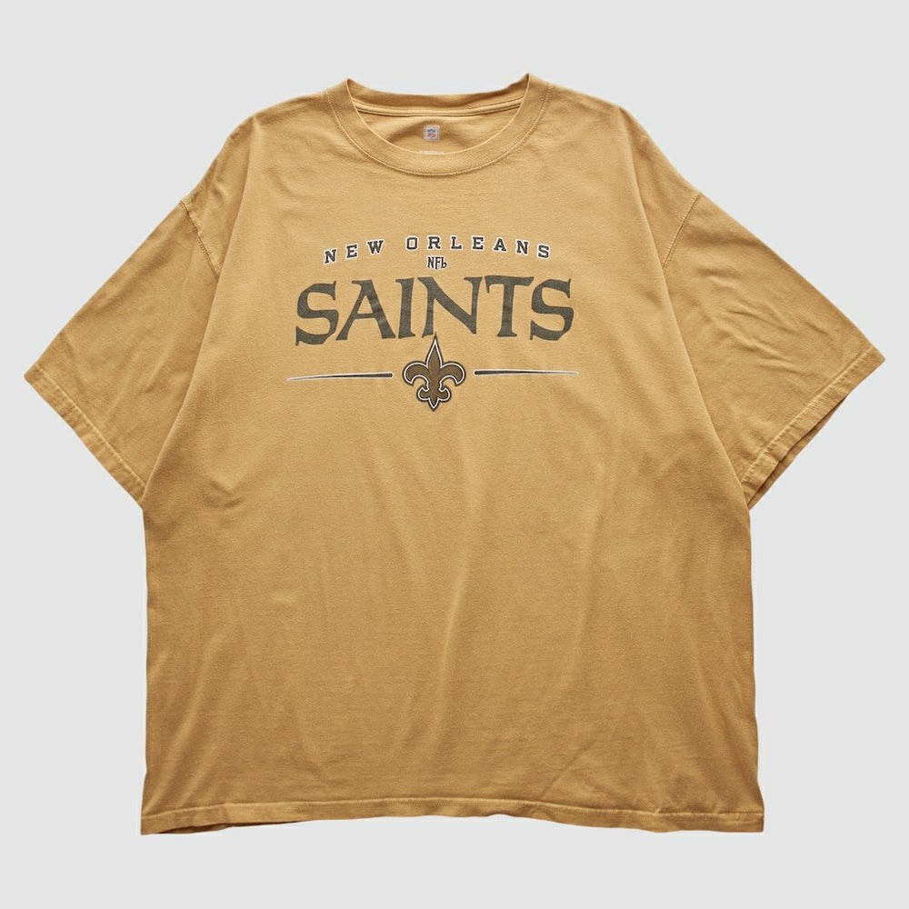 New Orleans Saints NFL 2000s T-shirt - Tan Vintage - Fanatics