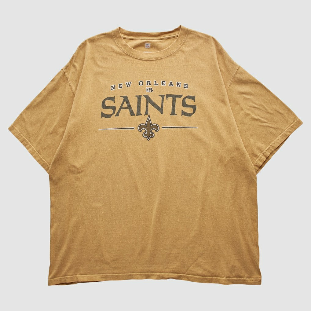 New Orleans Saints NFL 2000s T-shirt - Tan Vintage - Fanatics
