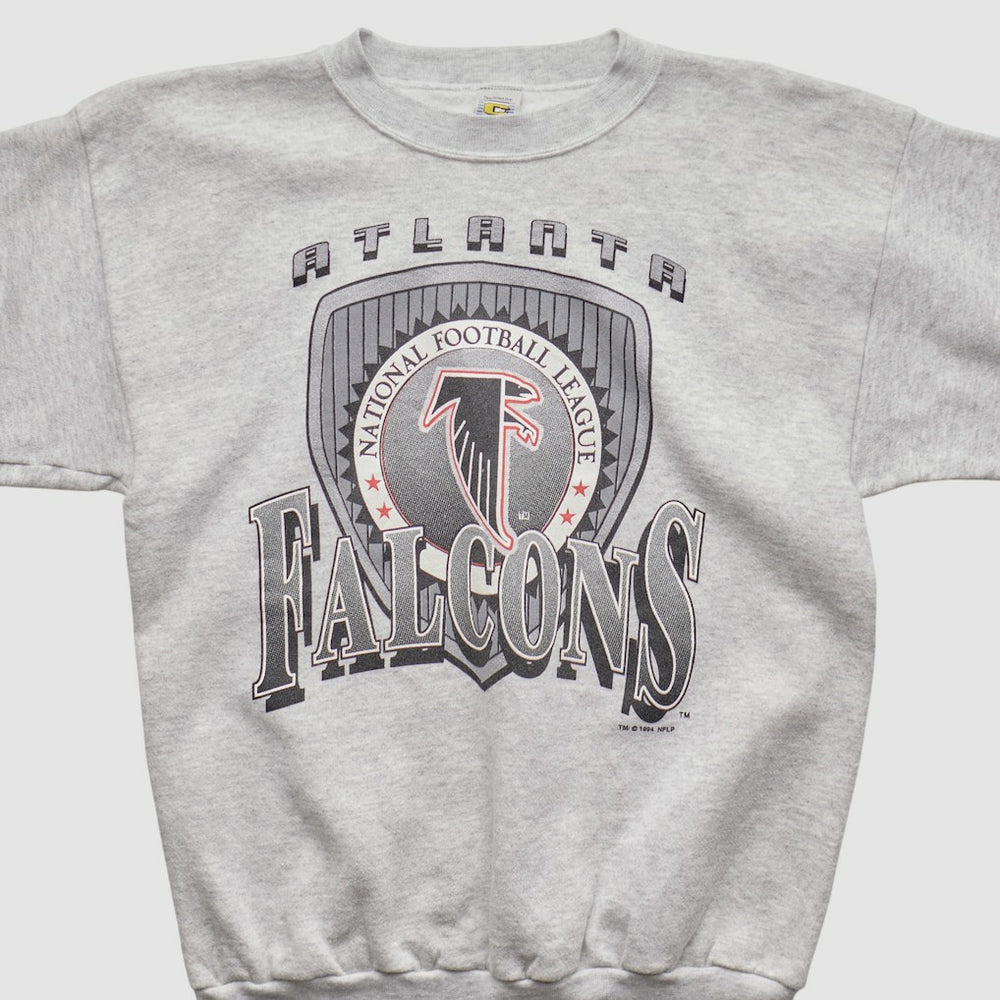 Atlanta Falcons Competitor 1994 Pullover Sweatshirt - Heather Gray Vintage - Fanatics