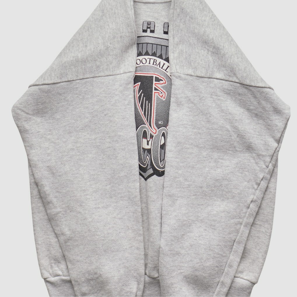 Atlanta Falcons Competitor 1994 Pullover Sweatshirt - Heather Gray Vintage - Fanatics