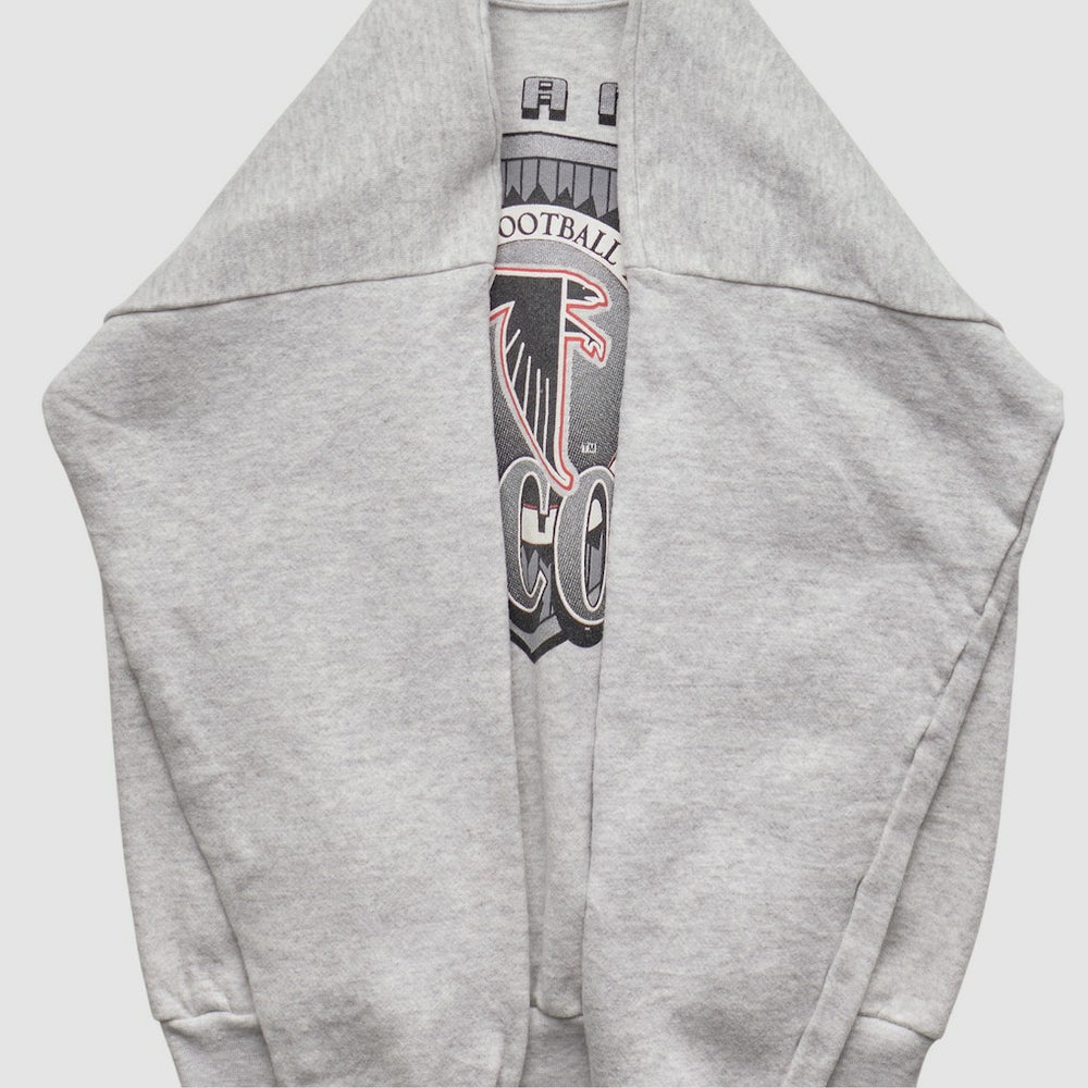 Atlanta Falcons Competitor 1994 Pullover Sweatshirt - Heather Gray Vintage - Fanatics