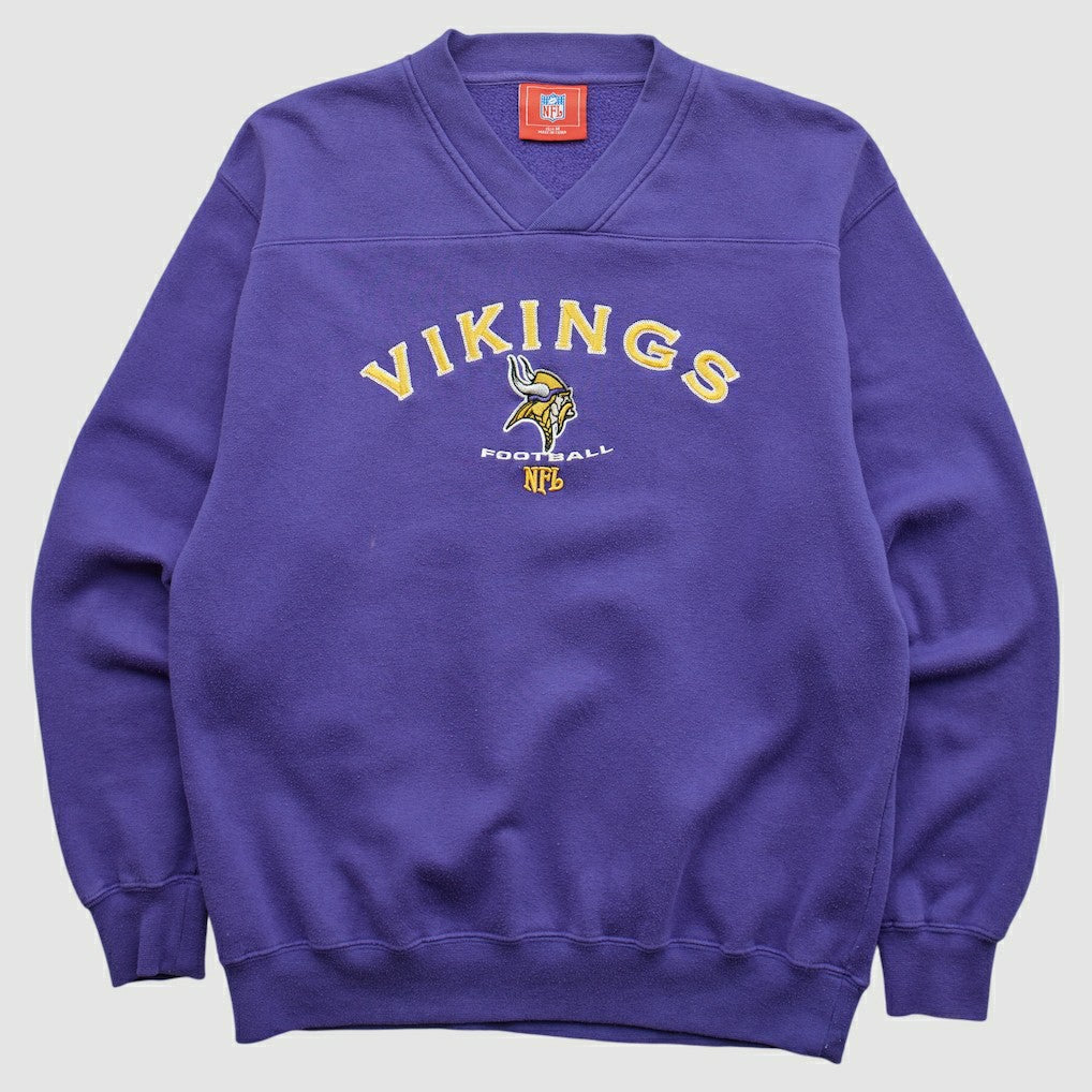Minnesota Vikings NFL 2000s Pullover Sweatshirt - Purple Vintage - Fanatics