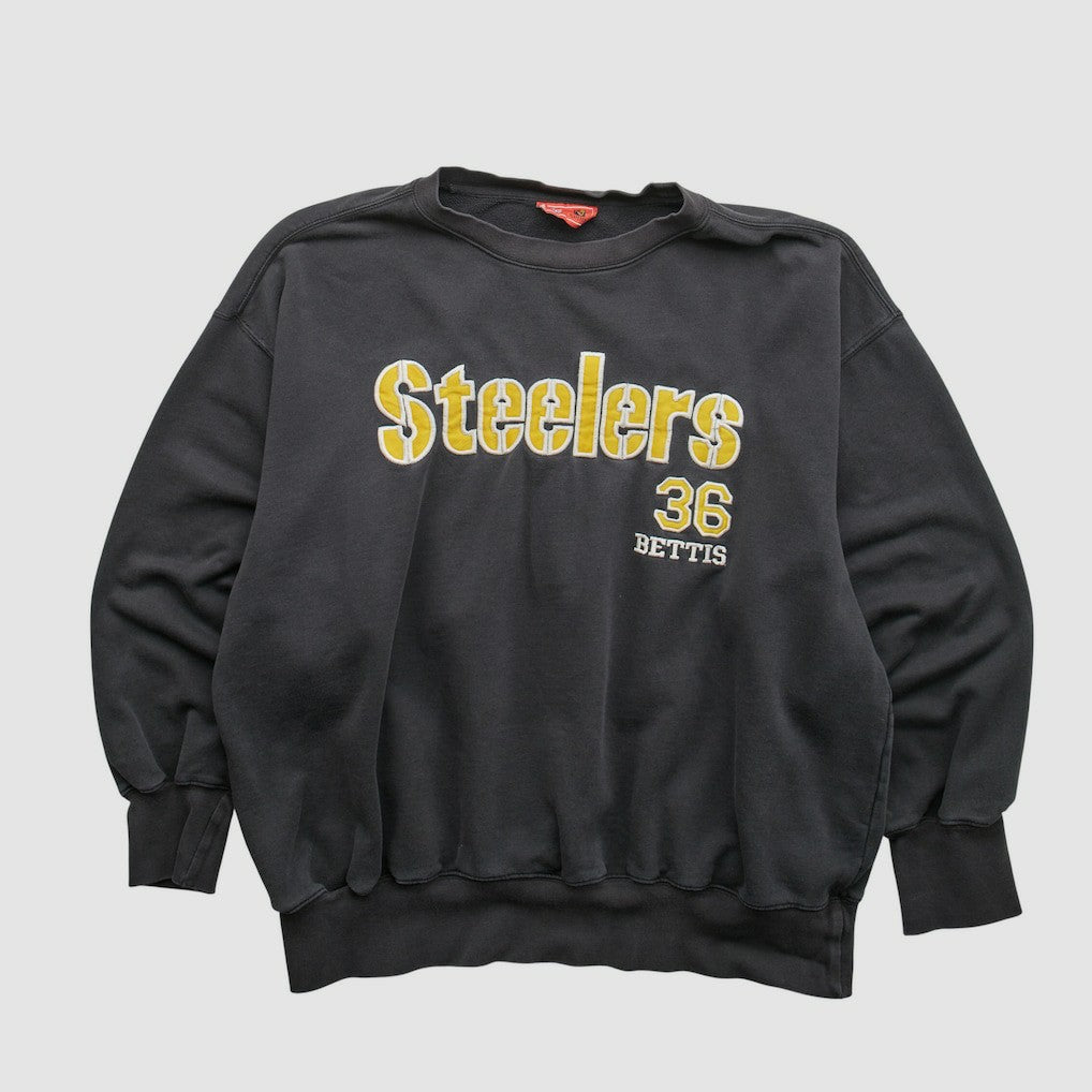Pittsburgh Steelers NFL 2000s Pullover Sweatshirt - Black Vintage - Fanatics