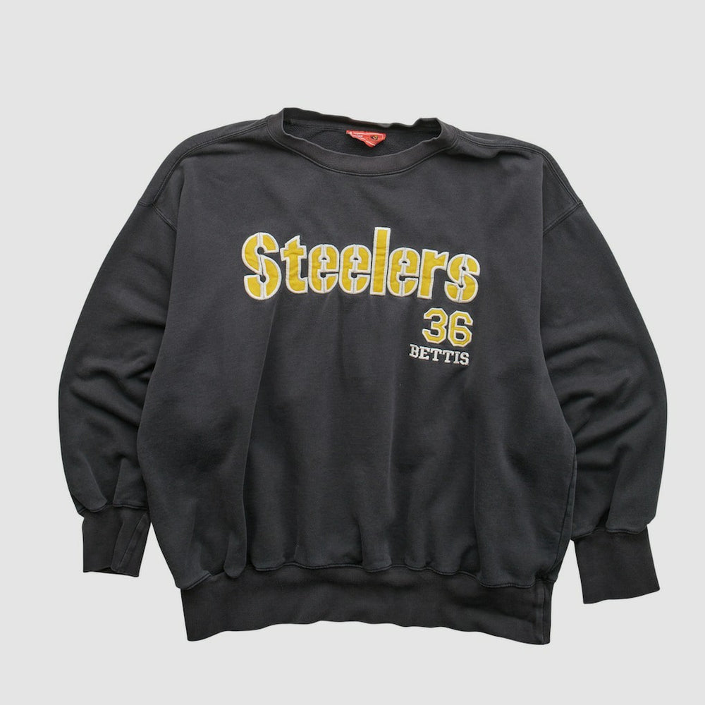 Pittsburgh Steelers NFL 2000s Pullover Sweatshirt - Black Vintage - Fanatics