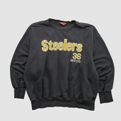 Pittsburgh Steelers NFL 2000s Pullover Sweatshirt - Black Vintage - Fanatics
