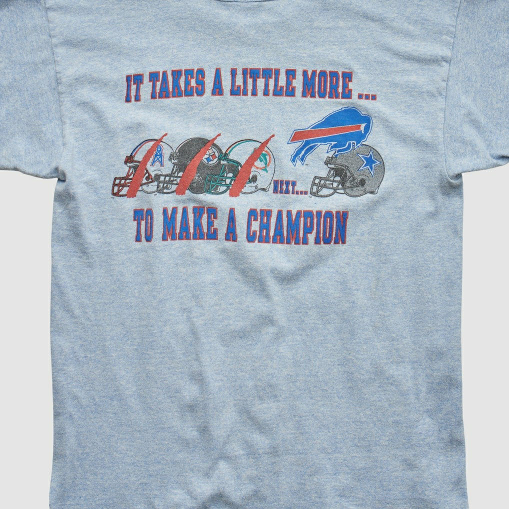Buffalo Bills Champion 1993 T-shirt - Heather Gray Vintage - Fanatics