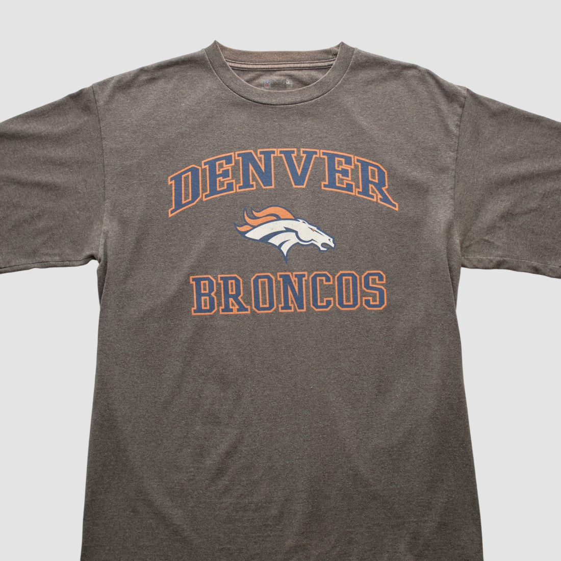 Denver Broncos NFL 2010s T-shirt - Dark Heather Gray Vintage - Fanatics