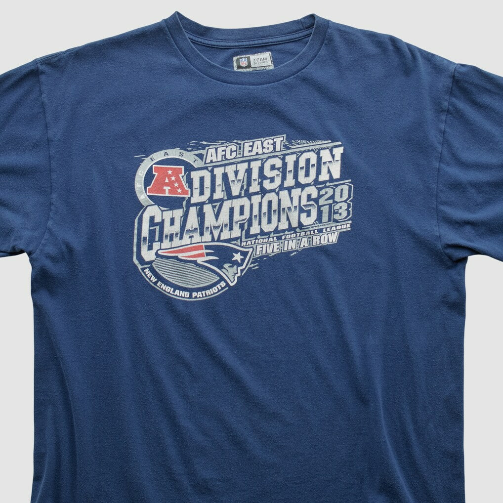 New England Patriots NFL 2013 T-shirt - Navy Vintage - Fanatics