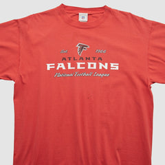 Atlanta Falcons NFL 2000s T-shirt - Red Vintage - Fanatics