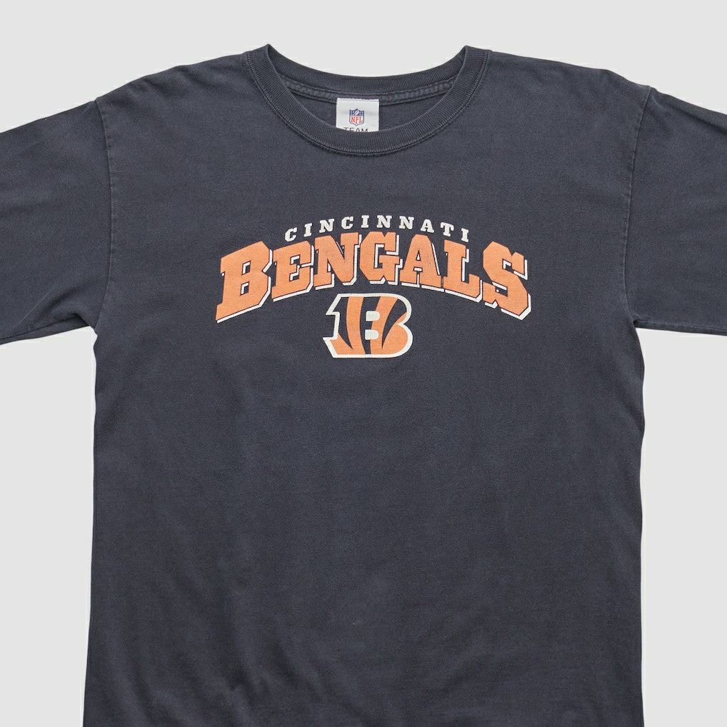 Cincinnati Bengals NFL 2010s Long Sleeve T-shirt - Charcoal Vintage - Fanatics