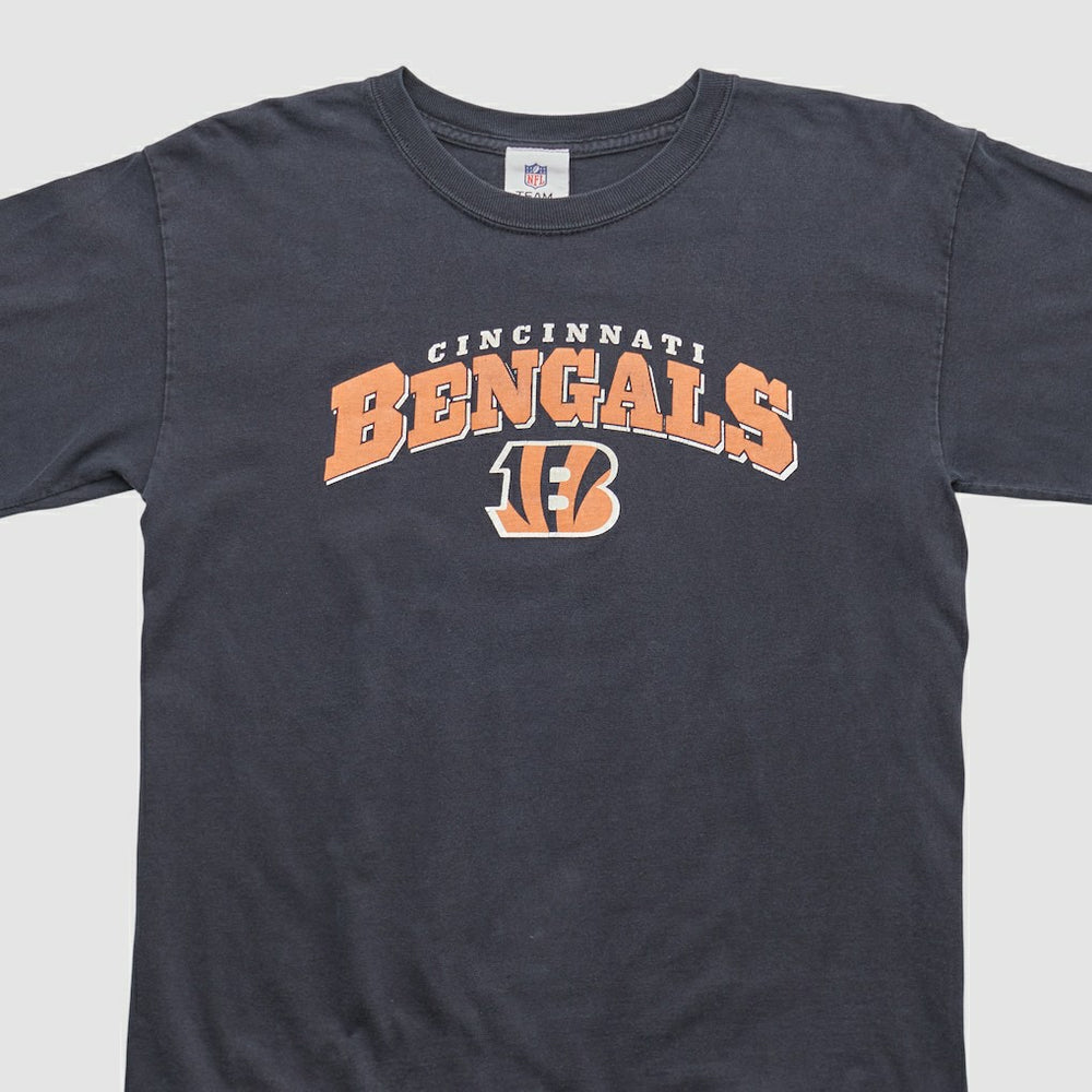 Cincinnati Bengals NFL 2010s Long Sleeve T-shirt - Charcoal Vintage - Fanatics