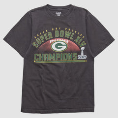Green Bay Packers Reebok 2011 T-shirt - Black Vintage - Fanatics