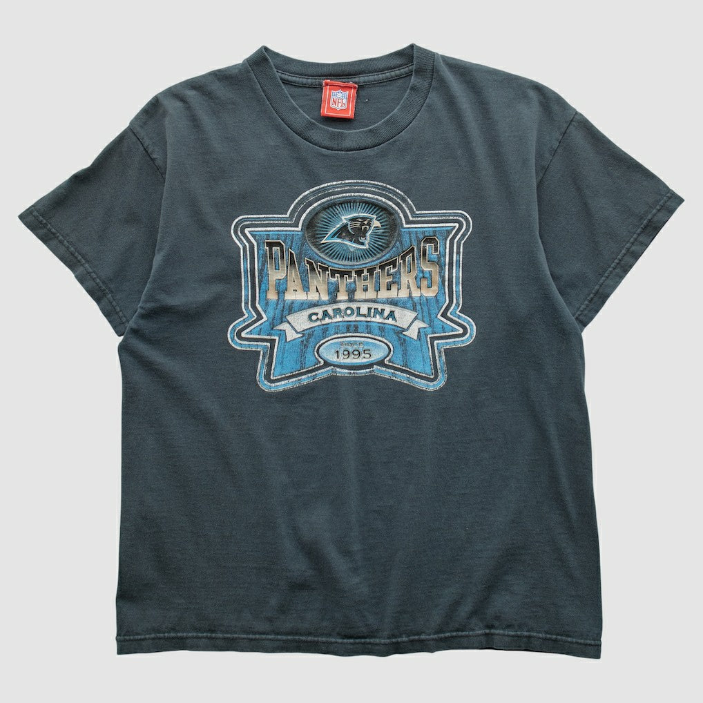 Carolina Panthers NFL 2000s T-shirt - Navy Vintage - Fanatics
