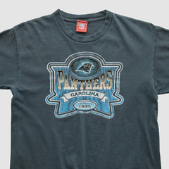 Carolina Panthers NFL 2000s T-shirt - Navy Vintage - Fanatics