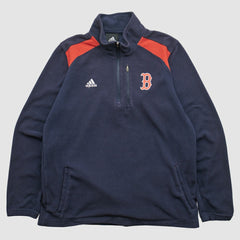 Boston Red Sox Adidas 2010s 1/4 Zip Sweatshirt Outlet