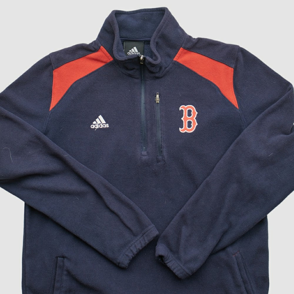 Boston Red Sox Adidas 2010s 1/4 Zip Sweatshirt Outlet