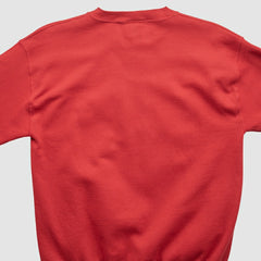 San Francisco 49ers Home Team Advantage 90s Pullover Sweatshirt - Red Vintage - Fanatics