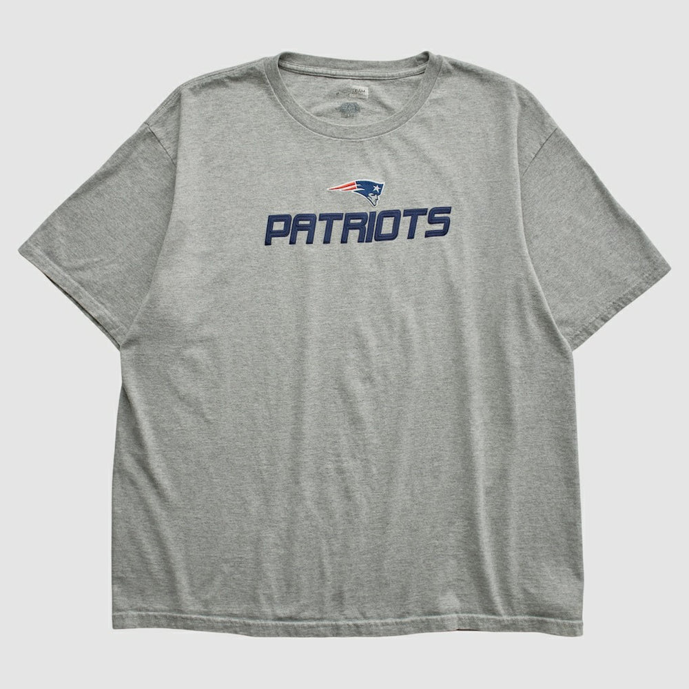 New England Patriots Team Edition Apparel 2000s T-shirt - Heather Gray Vintage - Fanatics
