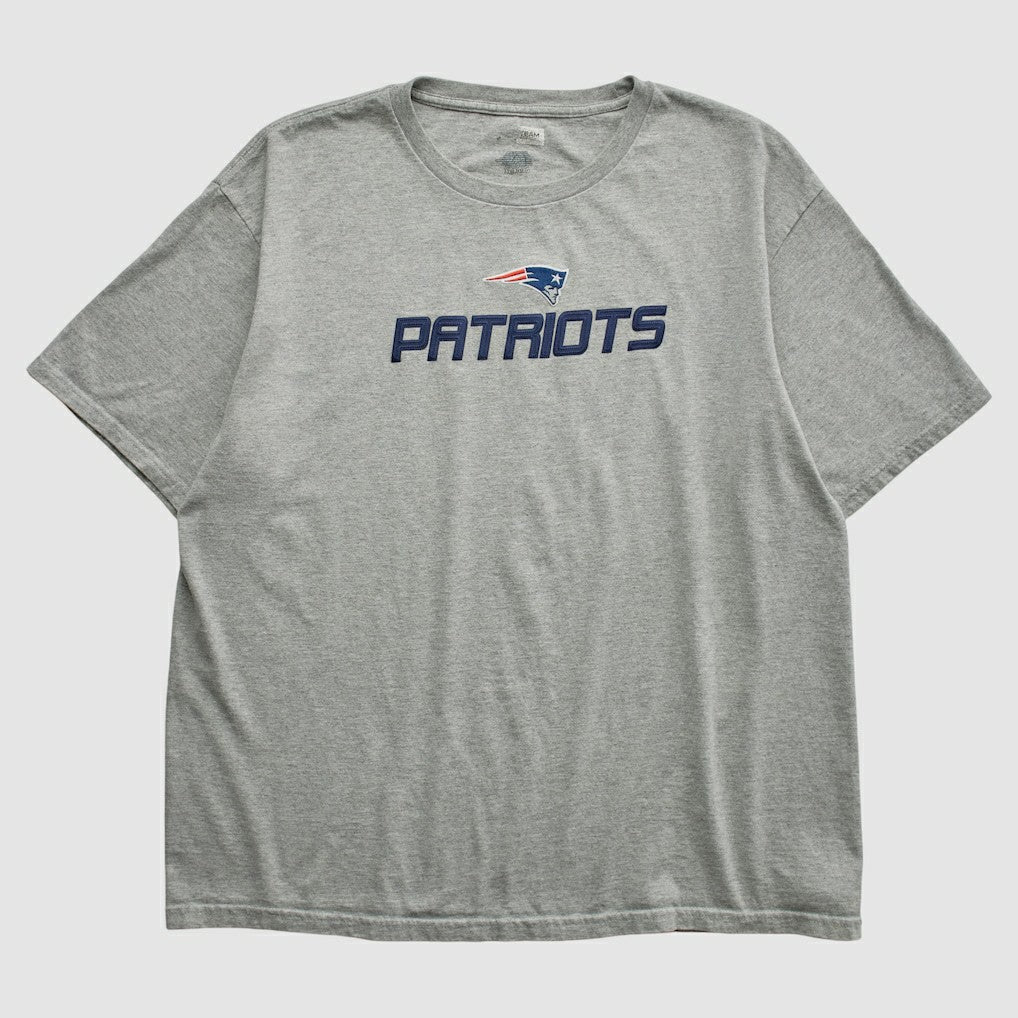 New England Patriots Team Edition Apparel 2000s T-shirt - Heather Gray Vintage - Fanatics