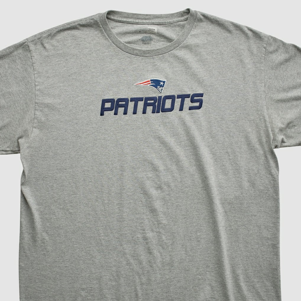 New England Patriots Team Edition Apparel 2000s T-shirt - Heather Gray Vintage - Fanatics