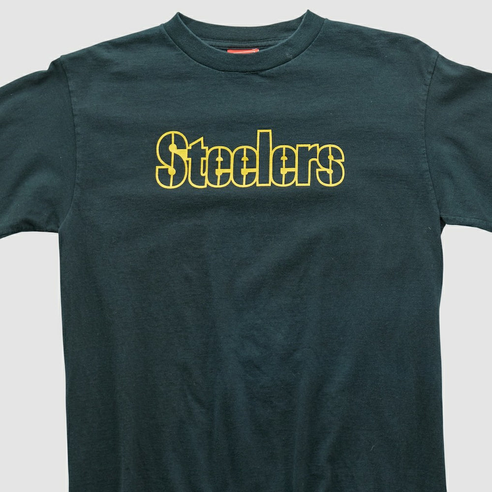 Pittsburgh Steelers NFL 2000s Long Sleeve T-shirt - Black Vintage - Fanatics