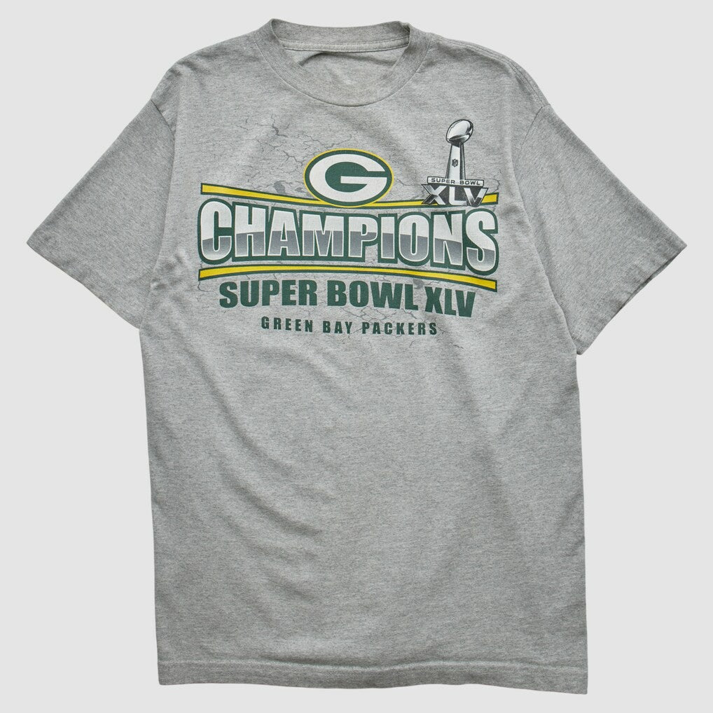 Green Bay Packers 2011 T-shirt - Heather Gray Vintage - Fanatics