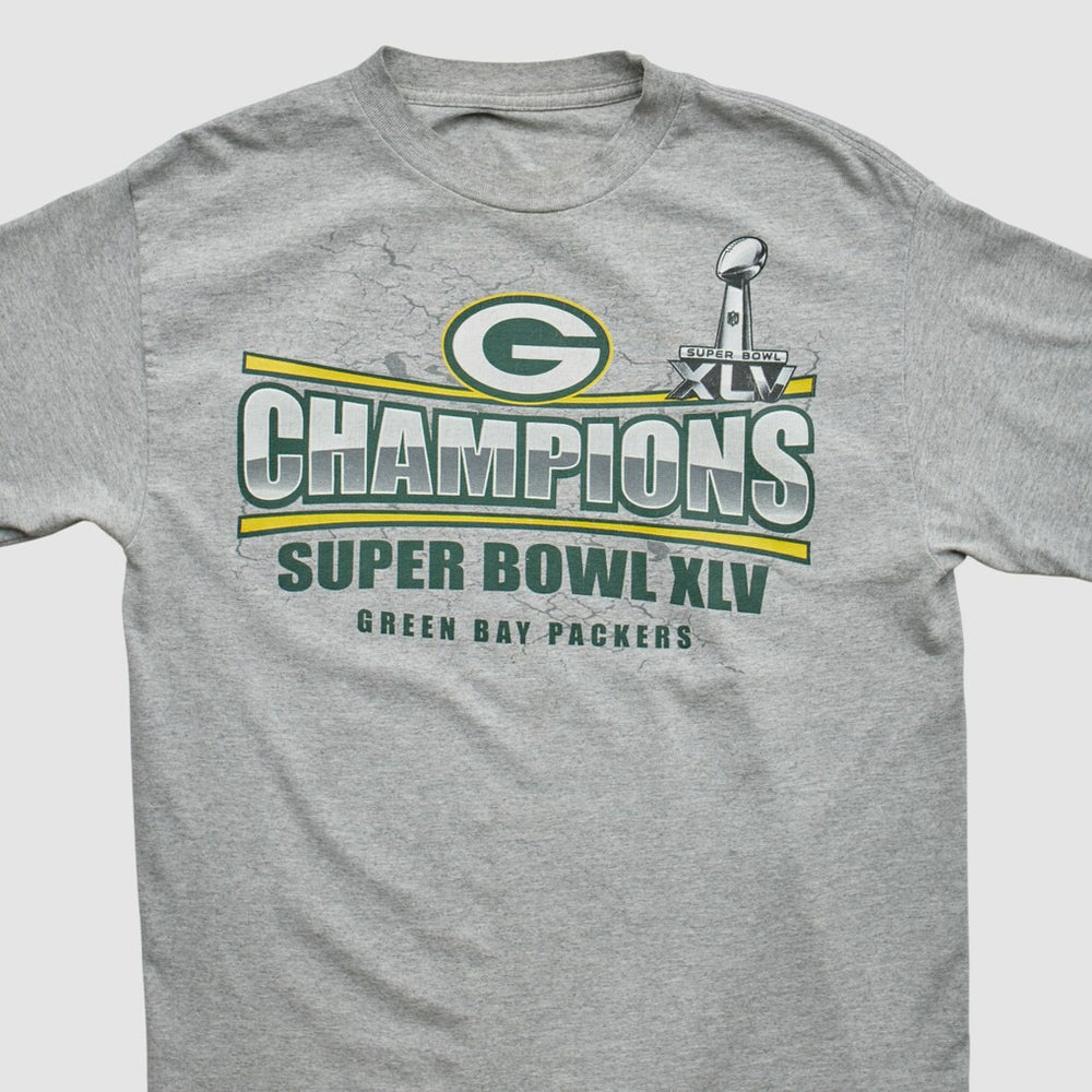 Green Bay Packers 2011 T-shirt - Heather Gray Vintage - Fanatics