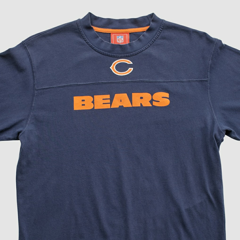 Chicago Bears NFL 2000s Long Sleeve T-shirt - Navy Vintage - Fanatics